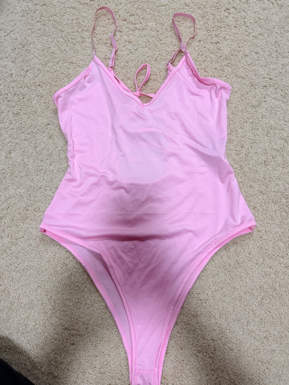 Micas Dusty Rose Corset Bodysuit